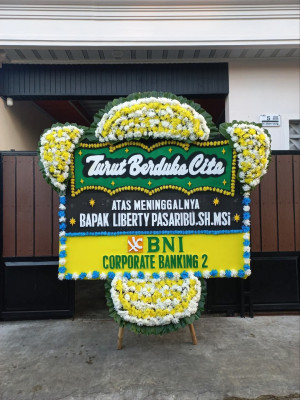 Papan Bunga Duka di Merakurak