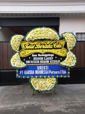 Papan Bunga Duka di Merakurak